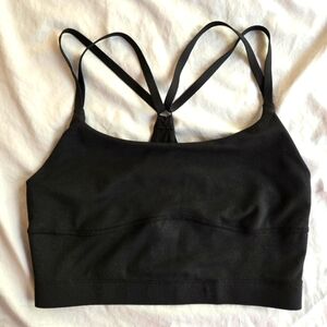 Outdoor Voices Superform Tank sz M black crop top